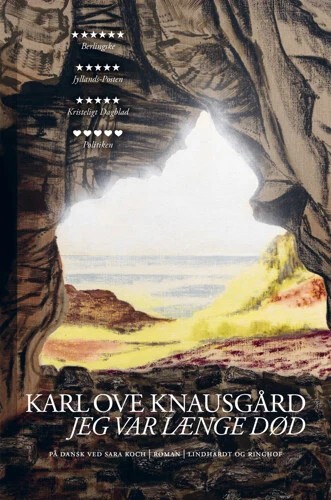 Jeg var længe død (Storskrift) cover