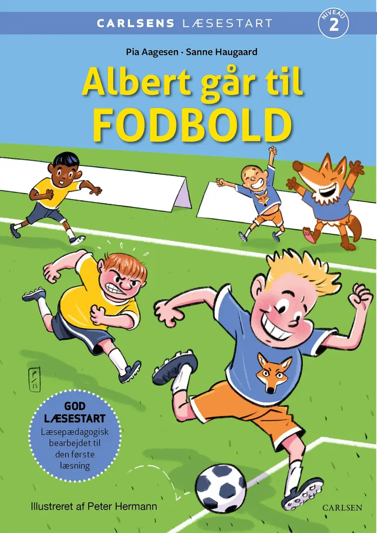 Carlsens Læsestart: Albert går til fodbold af Pia Aagensen