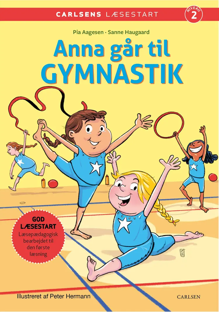 Carlsens Læsestart: Anna går til gymnastik af Pia Aagensen