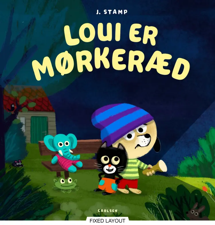 Loui er mørkeræd af Jørgen Stamp