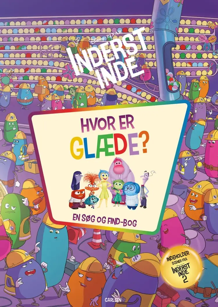 Hvor er Glæde? En søg og find-bog af Disney