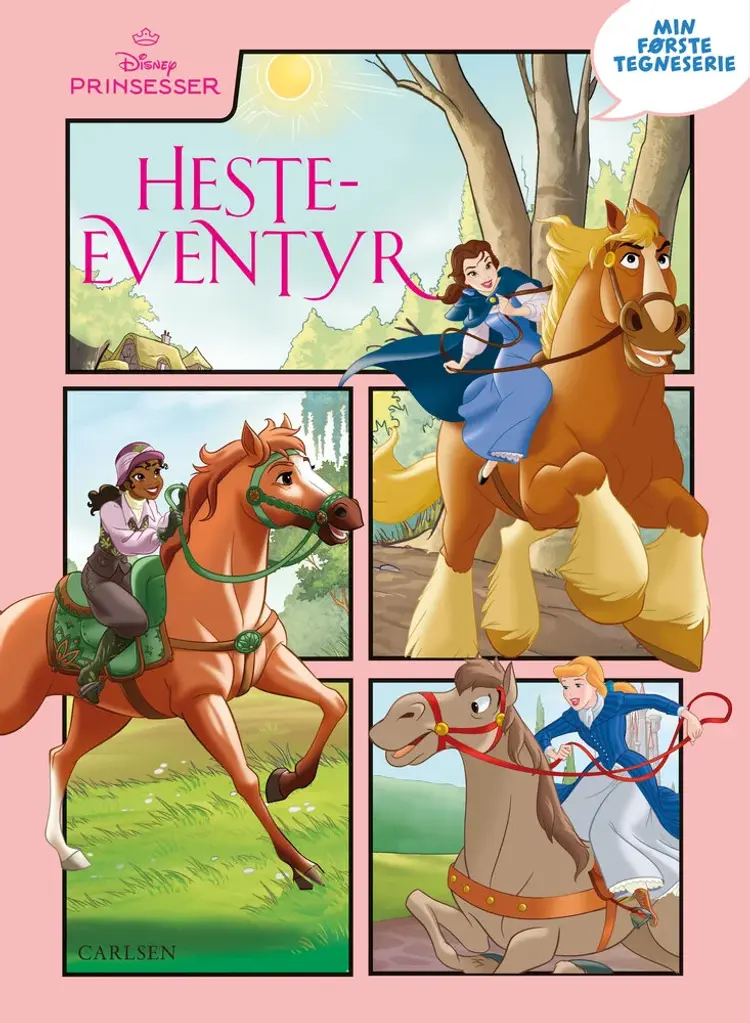 Min første tegneserie: Disney Prinsesser - Heste-eventyr af Disney