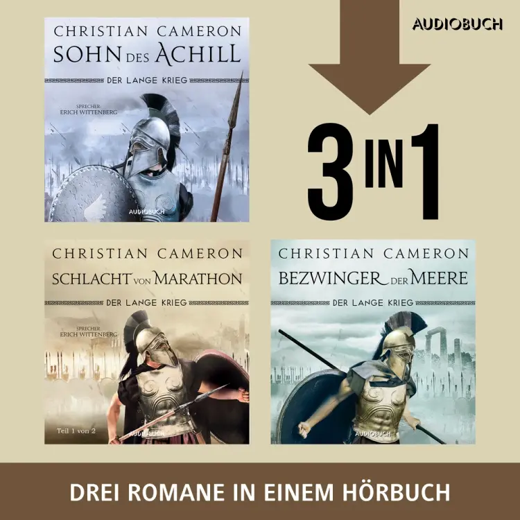 Sohn des Achill, Die Schlacht von Marathon, Bezwinger der Meere af Christian Cameron