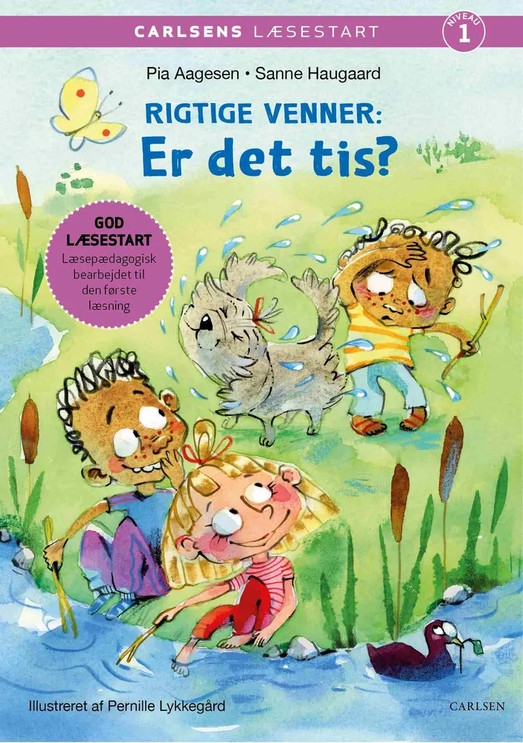 Carlsens Læsestart: Rigtige venner - Er det tis? af Pia Aagensen