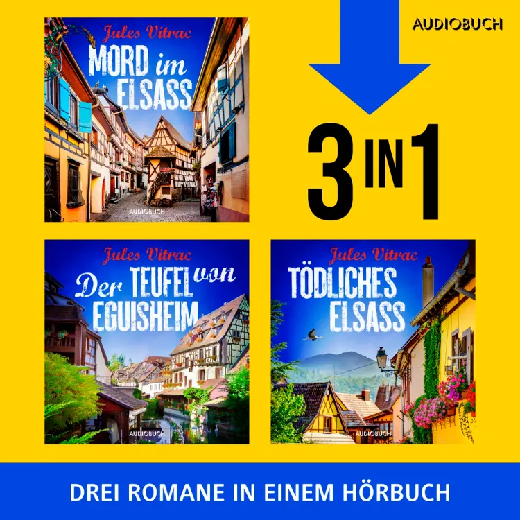 Mord im Elsass, Der Teufel von Eguisheim & Tödliches Elsass af Jules Vitrac