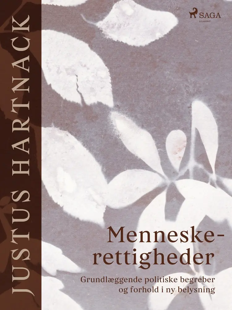 Menneskerettigheder. Grundlæggende politiske begreber og forhold i ny belysning af Justus Hartnack