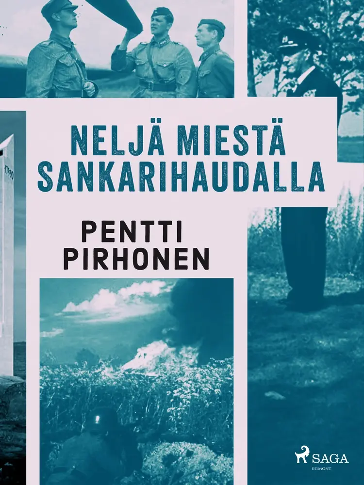 Neljä miestä sankarihaudalla af Pentti Pirhonen