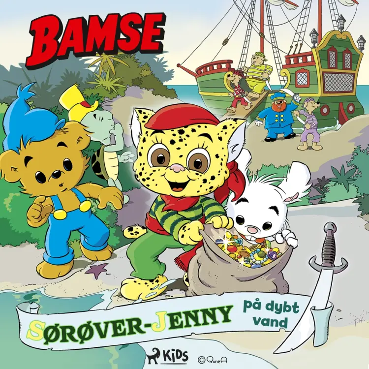 Bamse - Sørøver-Jenny på dybt vand af Susanne Adolfsson