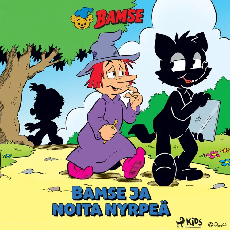 Bamse ja Noita Nyrpeä af Tiia Mensio