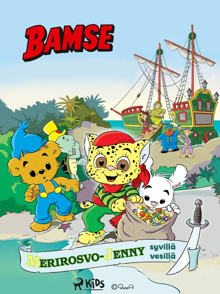 Bamse - Merirosvo Jenny syvillä vesillä af Susanne Adolfsson