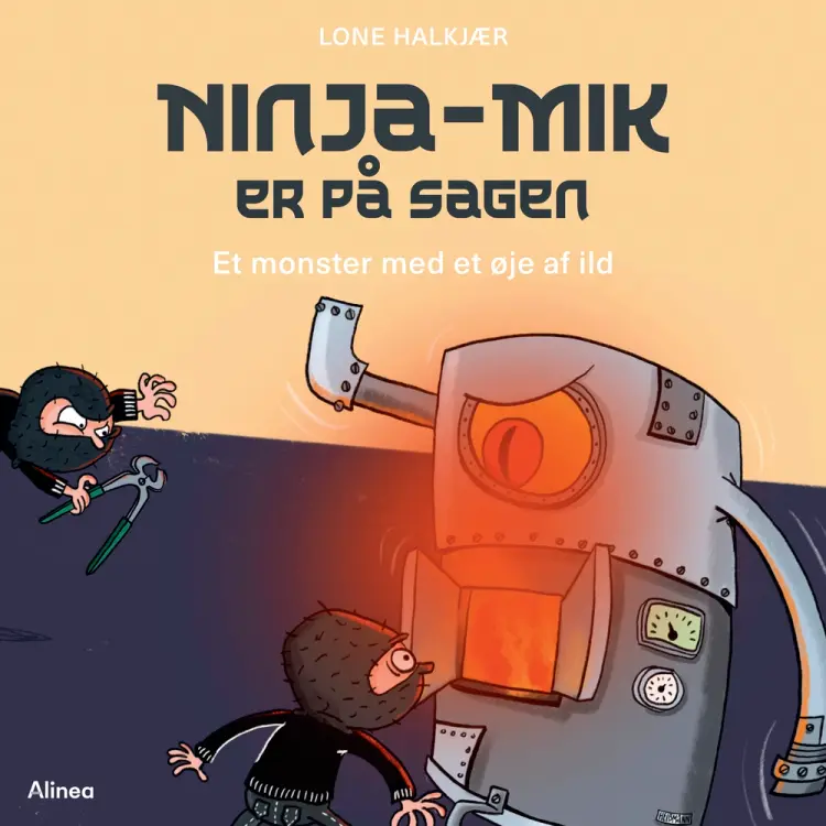 Ninja-Mik på sagen - Et monster med et øje af ild, Grøn Læseklub af Lone Halkjær