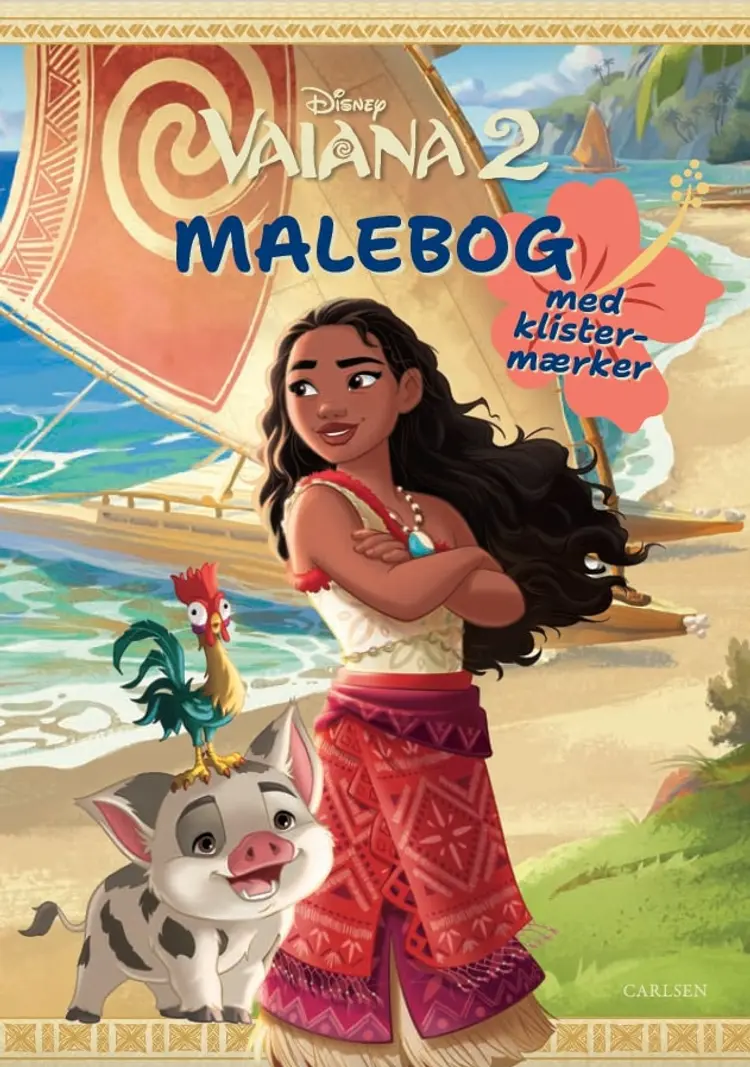 Vaiana 2 - malebog (kolli 6) af Disney