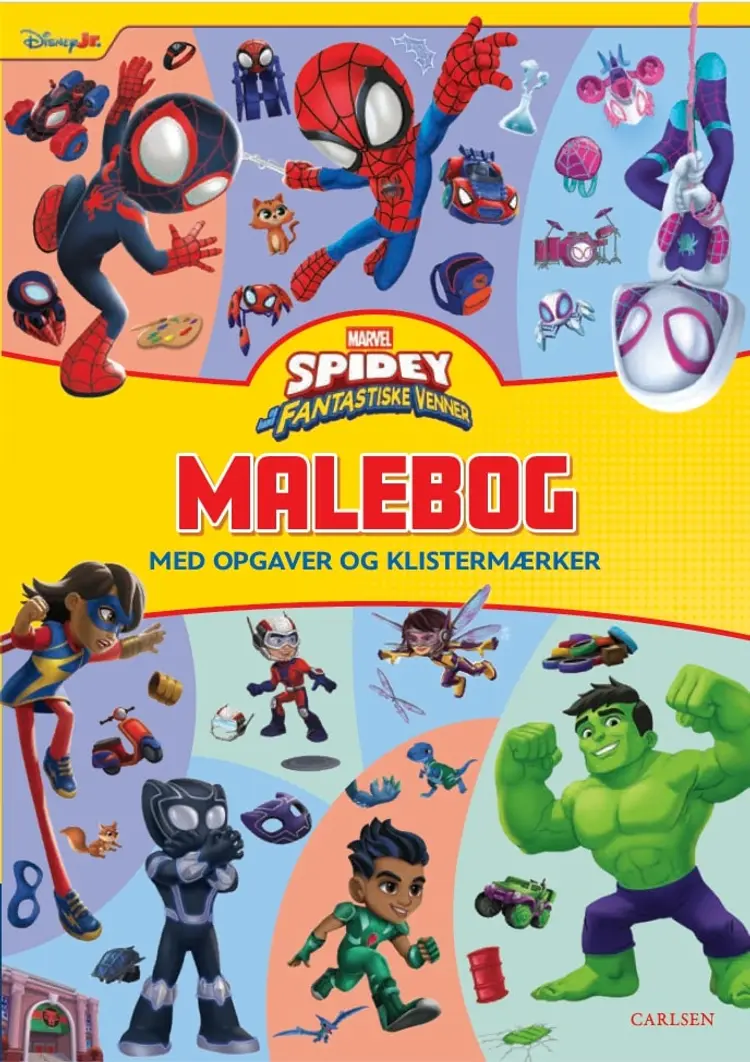 Spidey og hans fantastiske venner aktivitetsbog (kolli 6) af Marvel