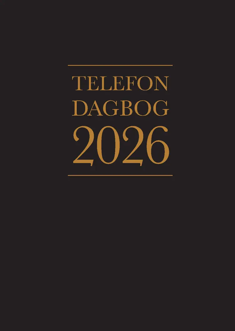 Telefondagbog 2026 af .