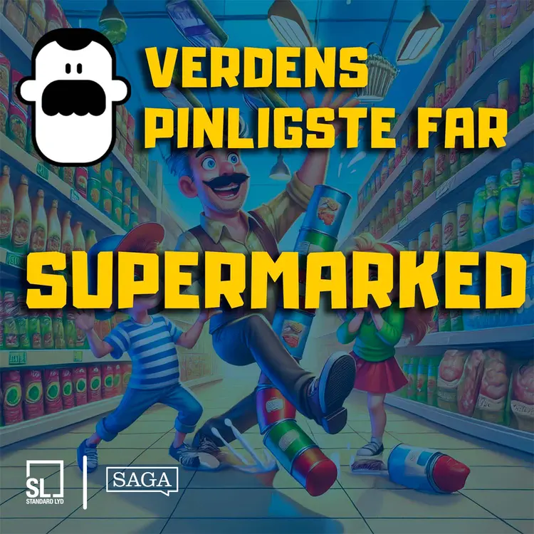 Verdens Pinligste Far i supermarked af Simon Lund Larsen