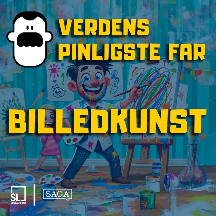 Verdens Pinligste Far til billedkunst af Simon Lund Larsen