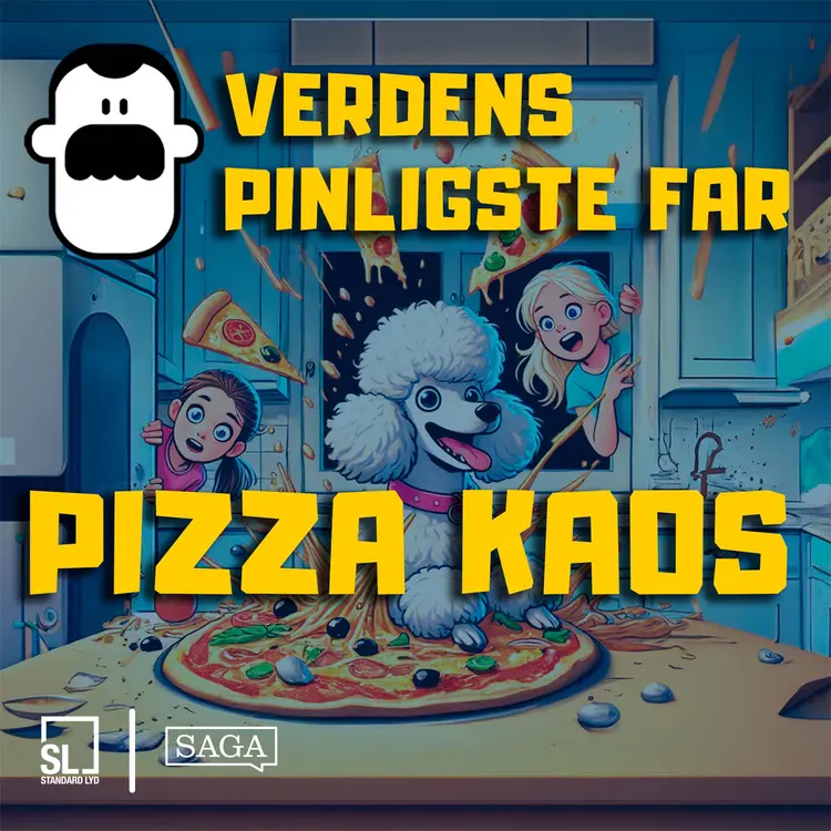Verdens Pinligste Far og pizza kaos af Simon Lund Larsen