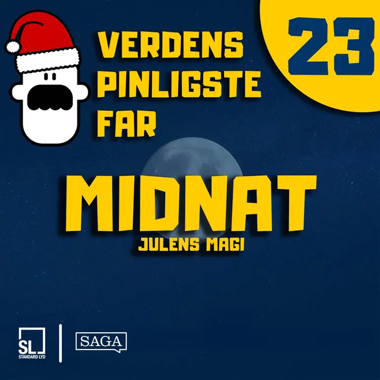 Verdens Pinligste Far og Julens magi 23 - Midnat af Simon Lund Larsen