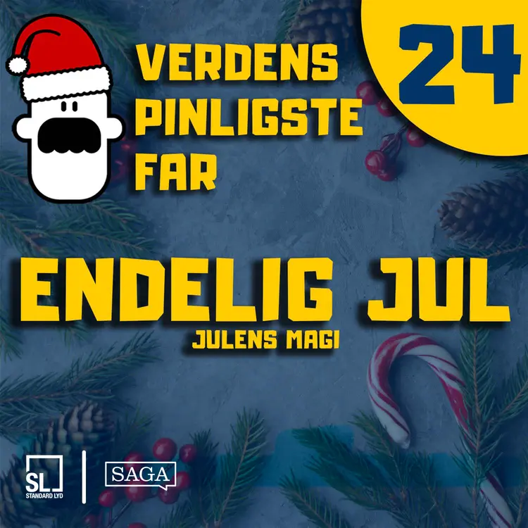 Verdens Pinligste Far og Julens magi 24 - Endelig jul af Simon Lund Larsen
