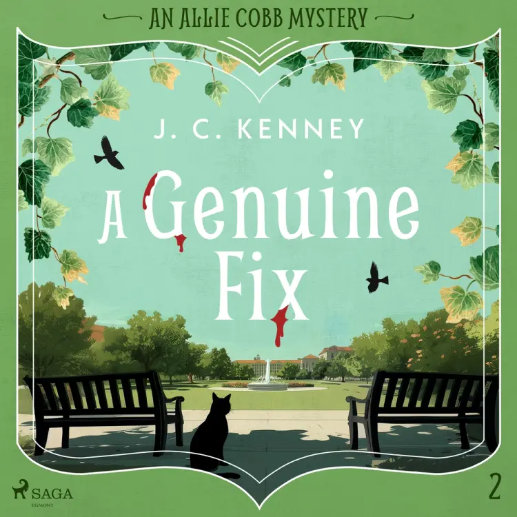 A Genuine Fix: A lighthearted, small town cozy crime with a literary agent sleuth af J. C. Kenney