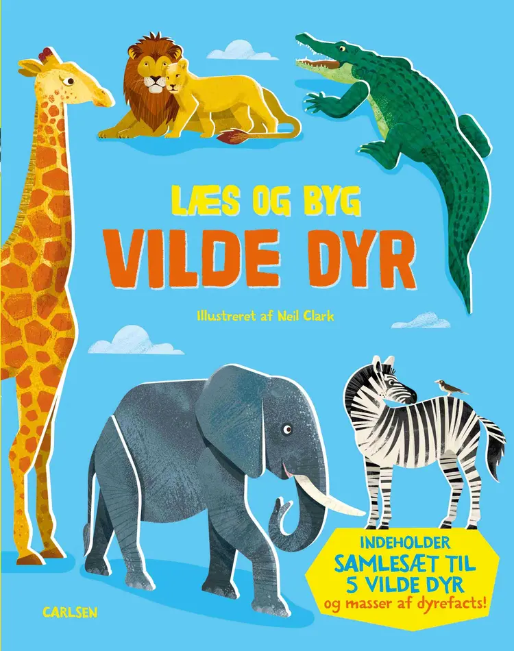 Læs og byg VILDE DYR af .