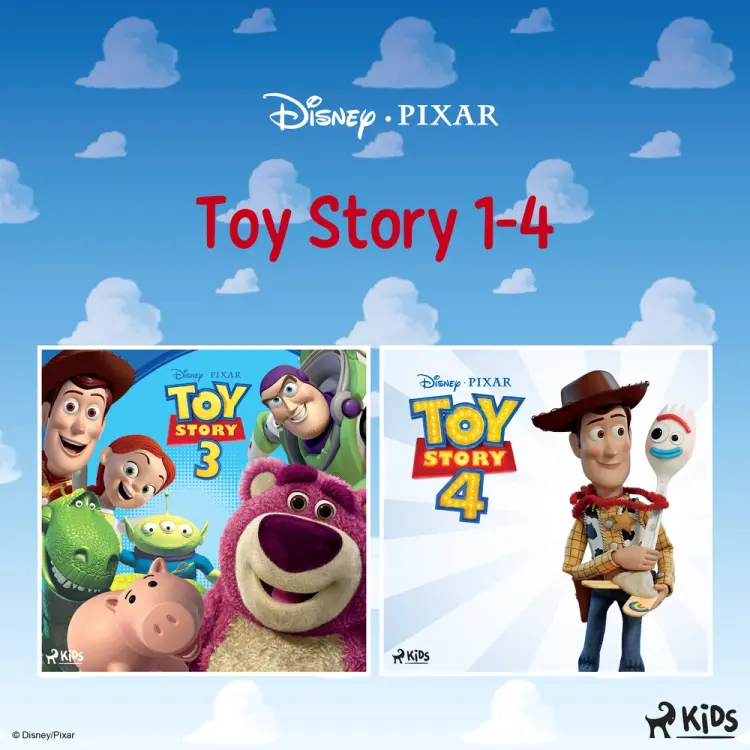 Toy Story 1-4 af Disney