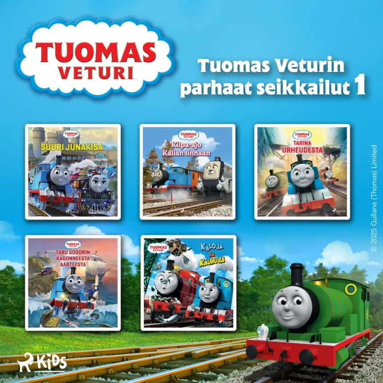 Tuomas Veturin parhaat seikkailut 1 af Mattel
