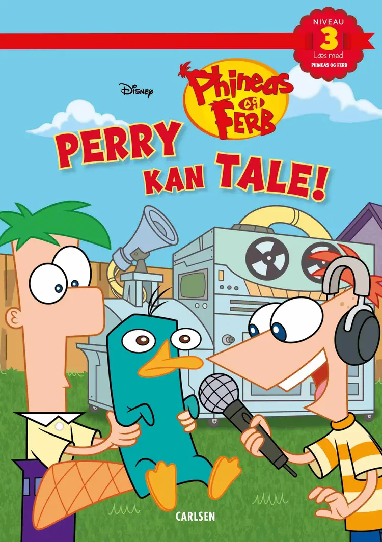 Læs med Phineas og Ferb - Perry kan tale! af Disney