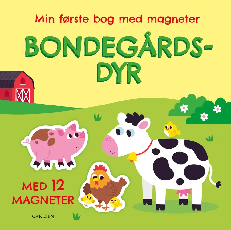 Min første bog med magneter: bondegårdsdyr af .