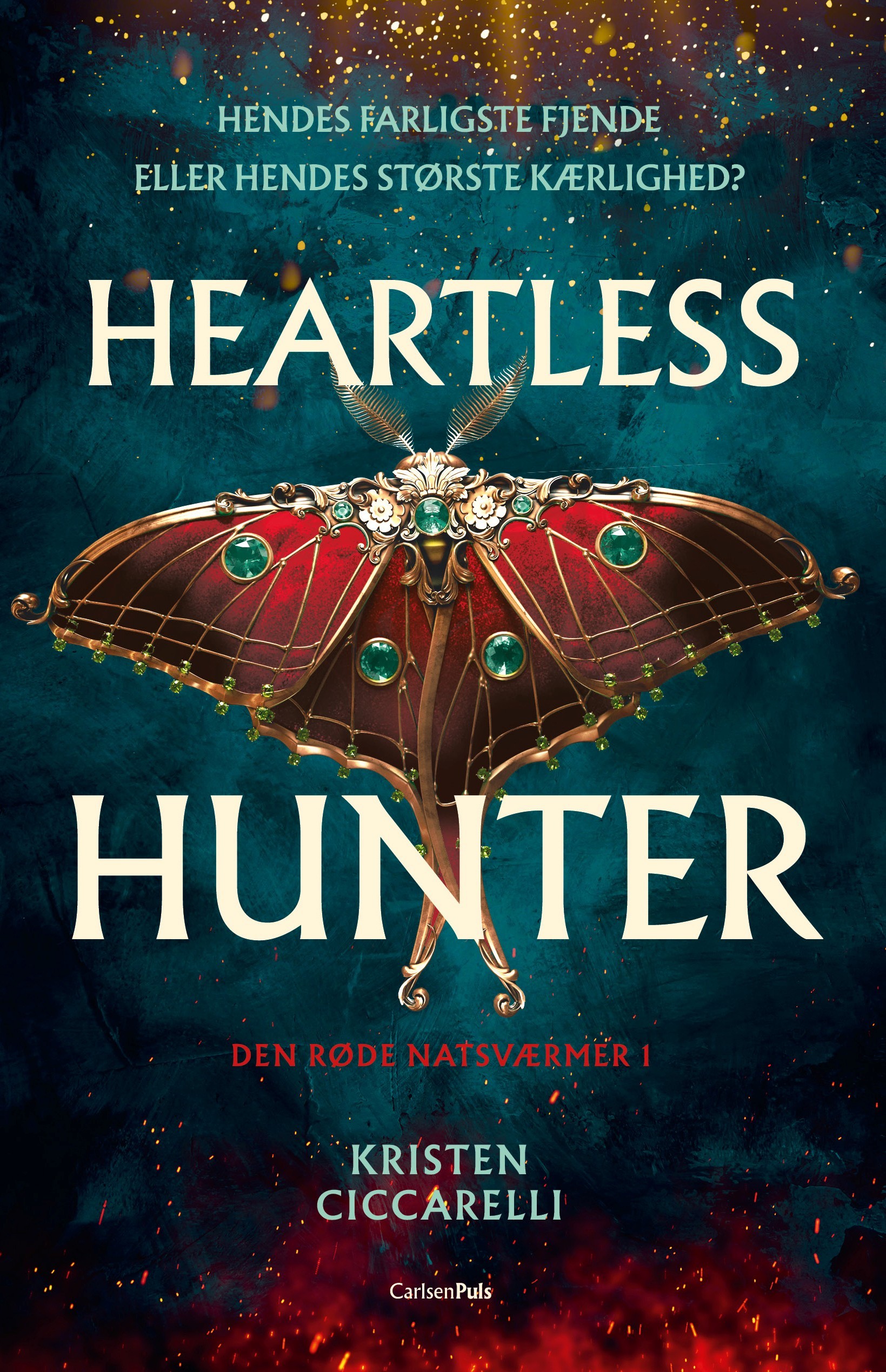 Den røde natsværmer (1): Heartless Hunter cover