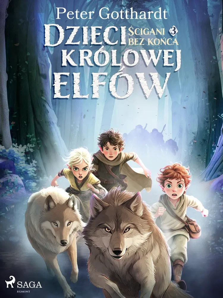 Dzieci królowej elfów 3 - Ścigani bez końca af Peter Gotthardt