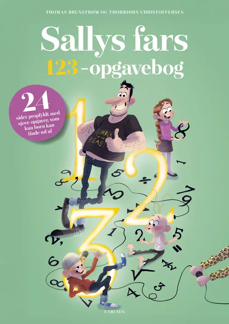 Sallys far 123-opgavebog af Thomas Brunstrøm