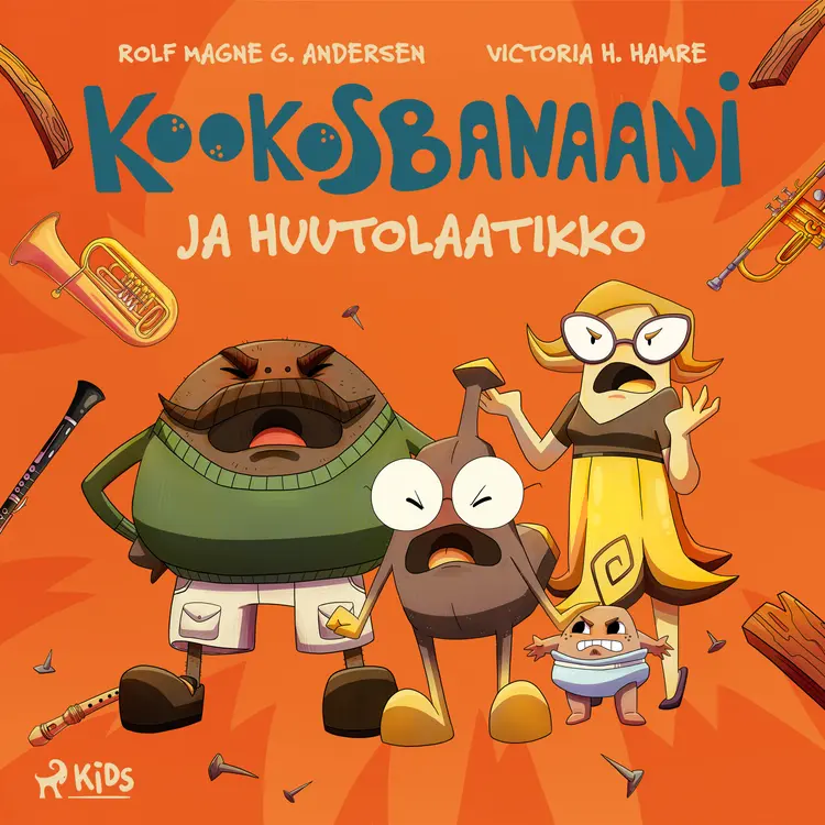 Kookosbanaani ja huutolaatikko af Rolf Magne G. Andersen