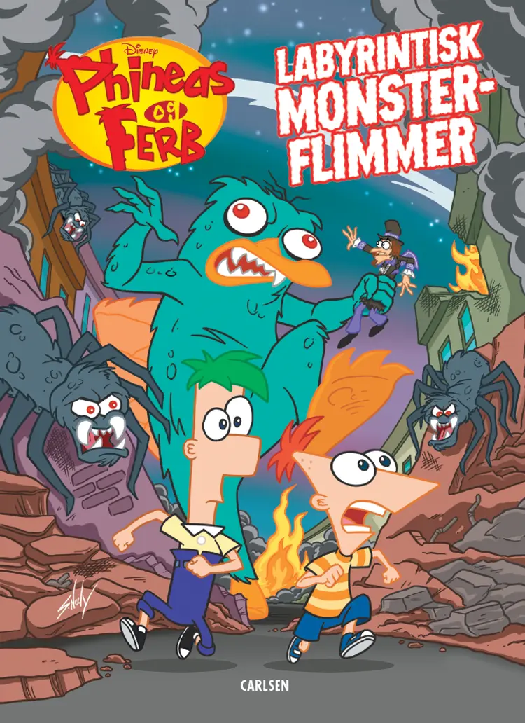 Phineas og Ferb: Labyrintisk monsterflimmer - graphic novel af Disney