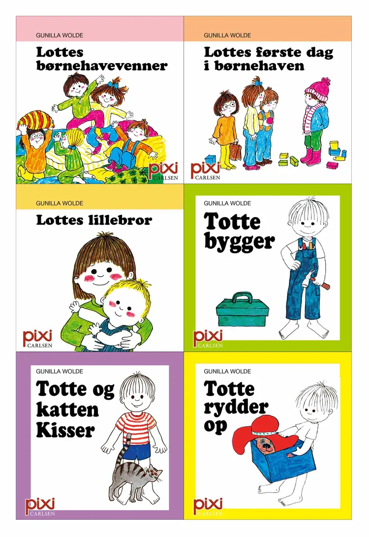 Pixi®-serie 155: Totte & Lotte af Gunilla Wolde