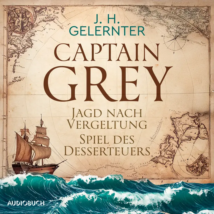 Captain Grey - Jagd nach Vergeltung & Spiel des Desserteuers af J. H. Gelernter
