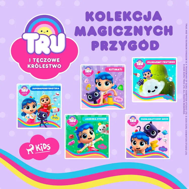 Tru i Tęczowe Królestwo: kolekcja magicznych przygód af Guru Studio