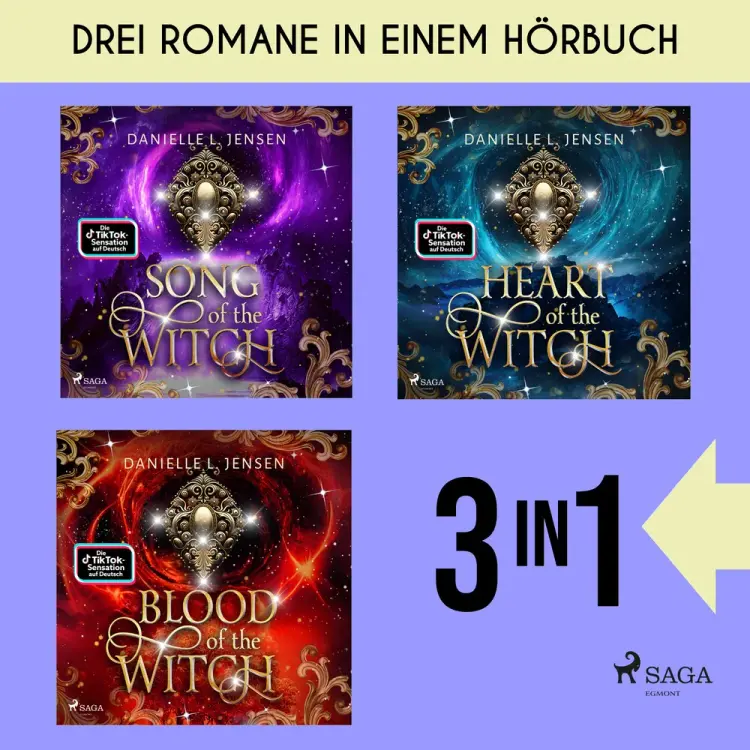 Song of the Witch, Heart of the Witch & Blood of the Witch af Danielle L. Jensen
