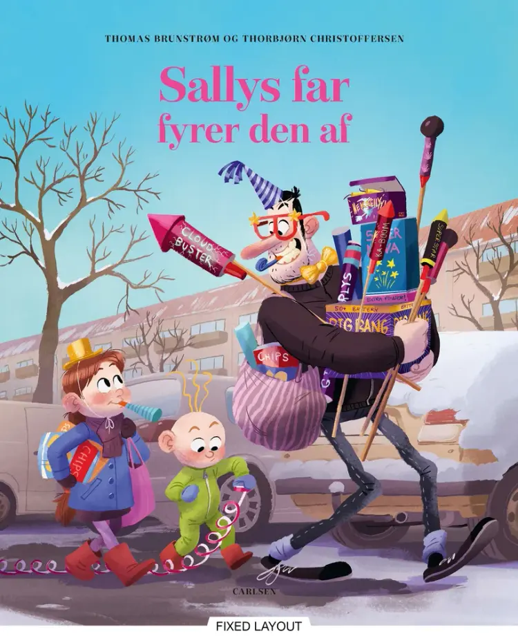 Sallys far fyrer den af af Thomas Brunstrøm