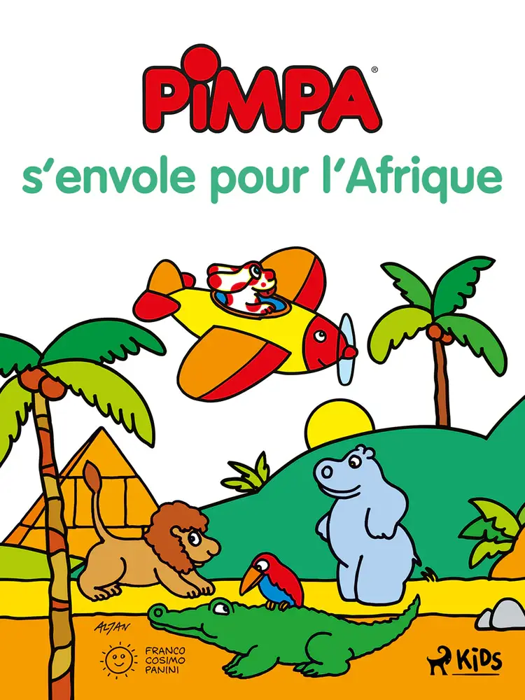 Pimpa s’envole pour l’Afrique af Altan