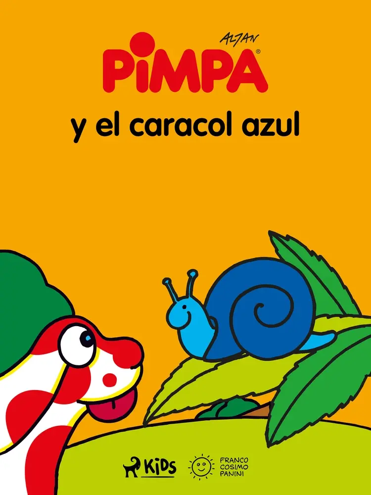 Pimpa y el caracol azul af Altan