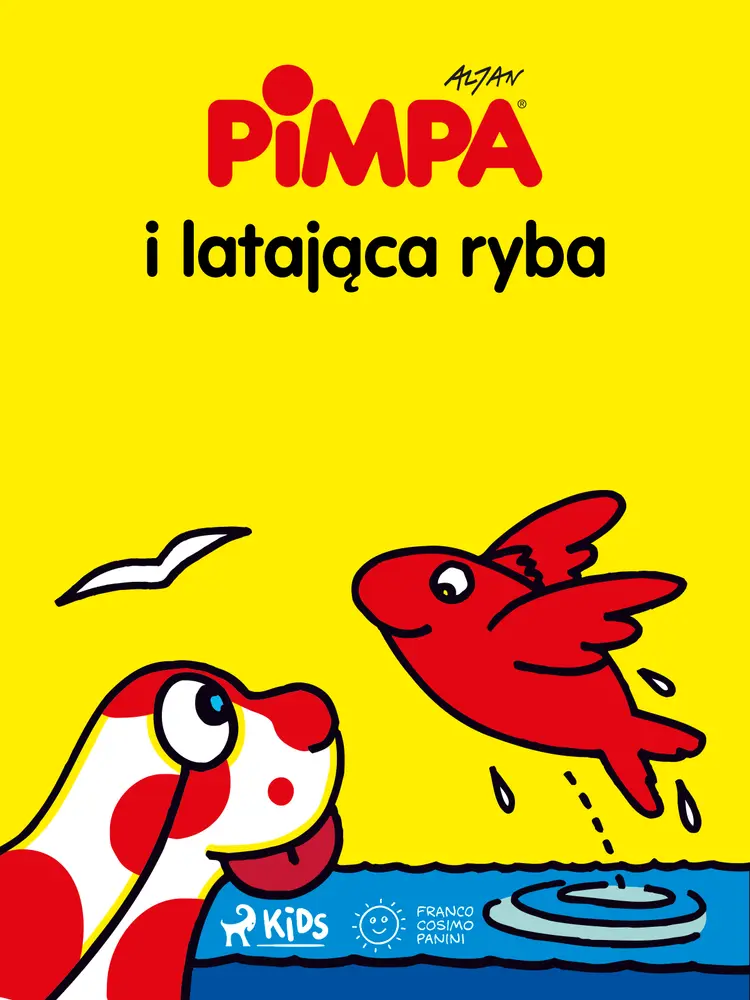 Pimpa i latająca ryba af Altan