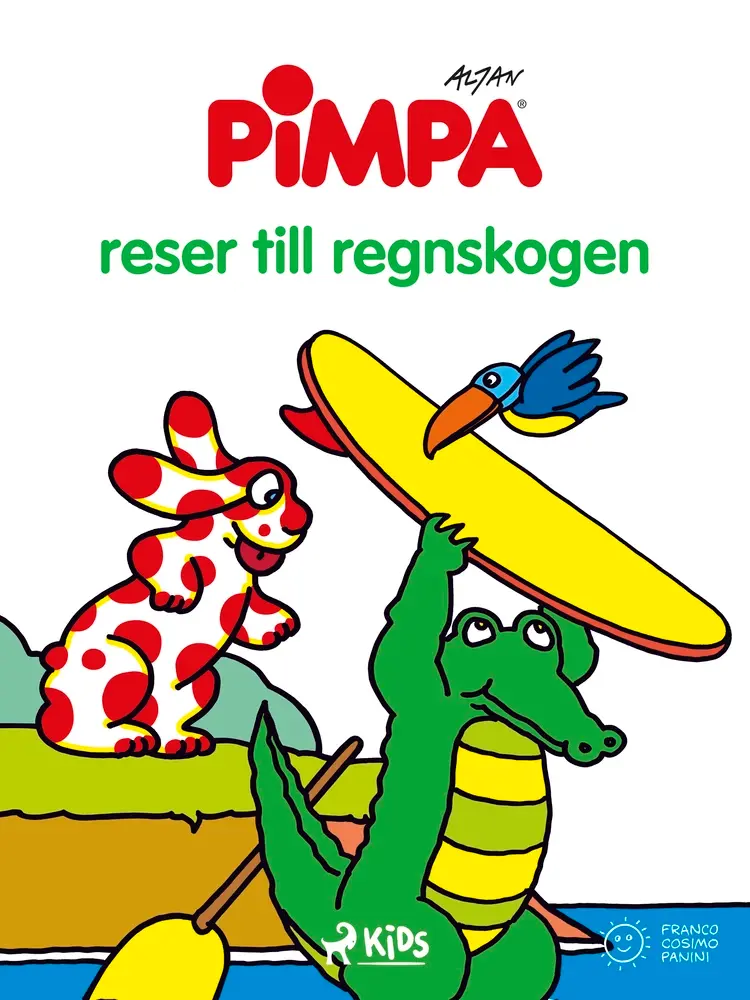 Pimpa - Pimpa reser till regnskogen af Altan