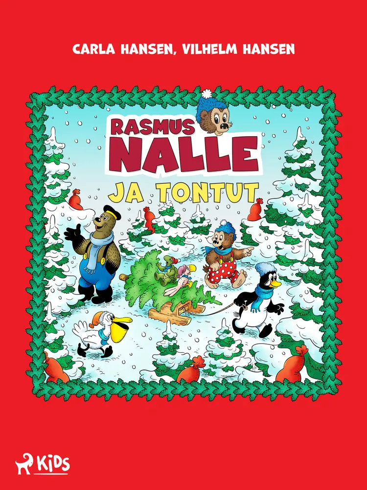Rasmus Nalle ja tontut af Vilhelm Hansen
