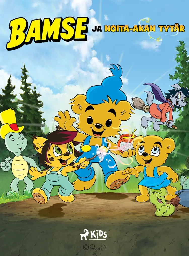 Bamse ja noita-akan tytär af Ida Kjellin