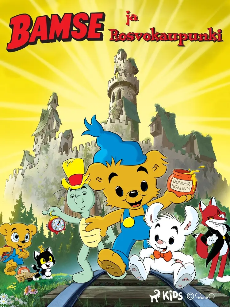Bamse ja Rosvokaupunki af Johan Kindblom