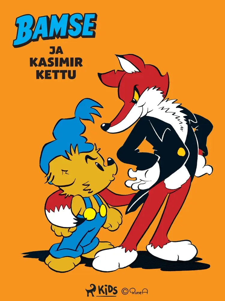 Bamse ja Kasimir Kettu af Mårten Melin