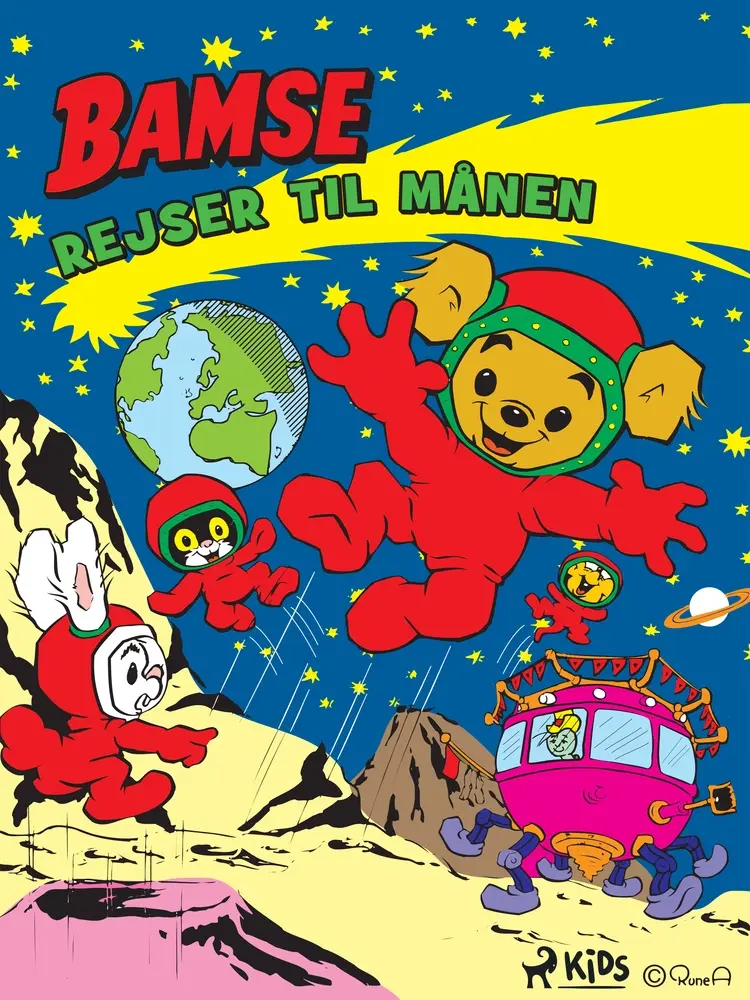 Bamse rejser til Månen af Rune Andréasson