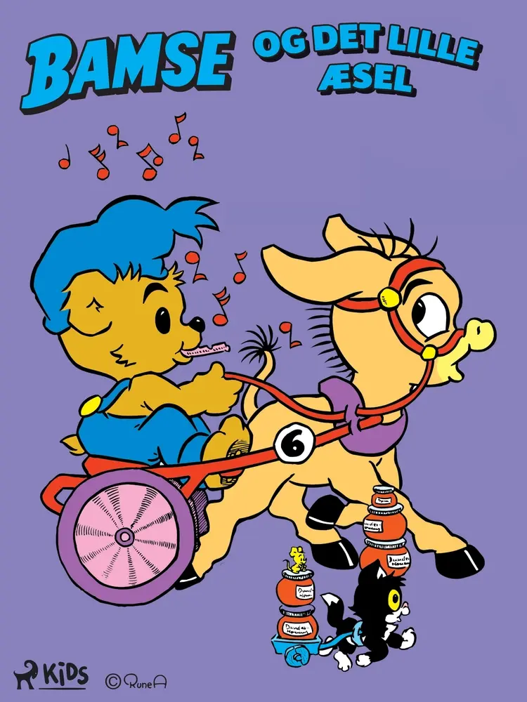 Bamse og det lille æsel af Rune Andréasson
