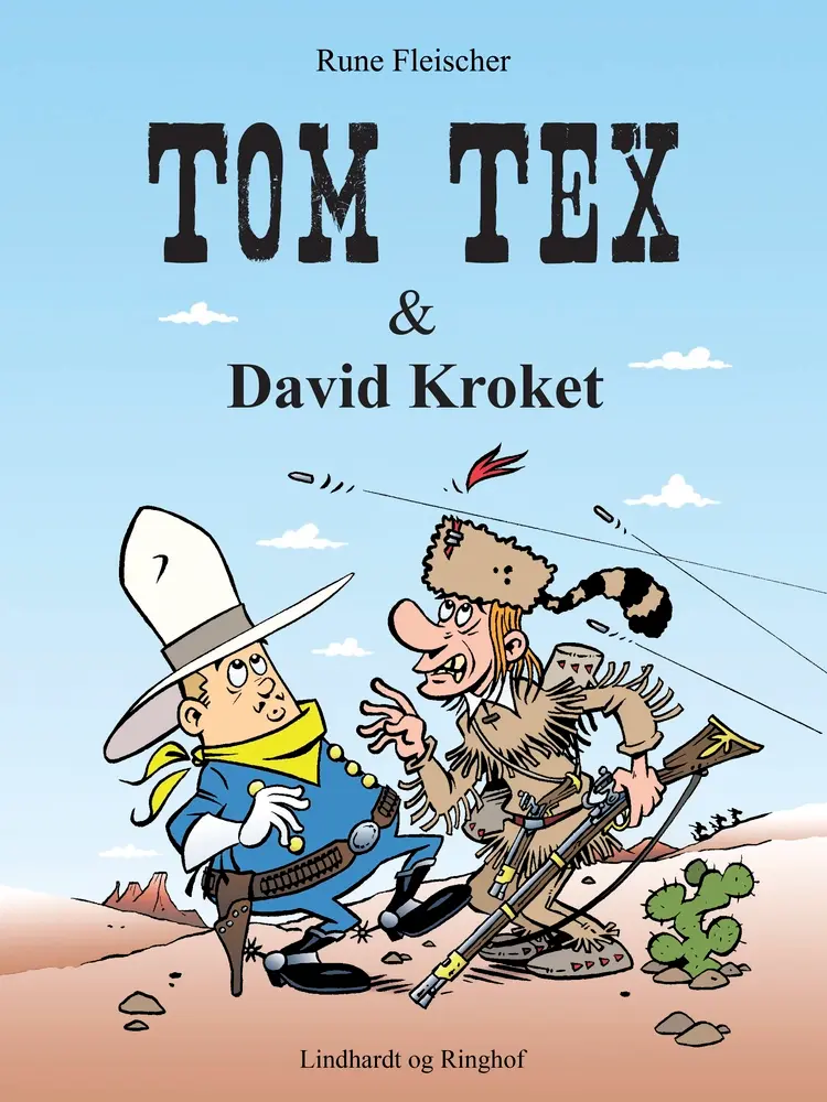 Tom Tex og David Kroket af Rune Fleischer